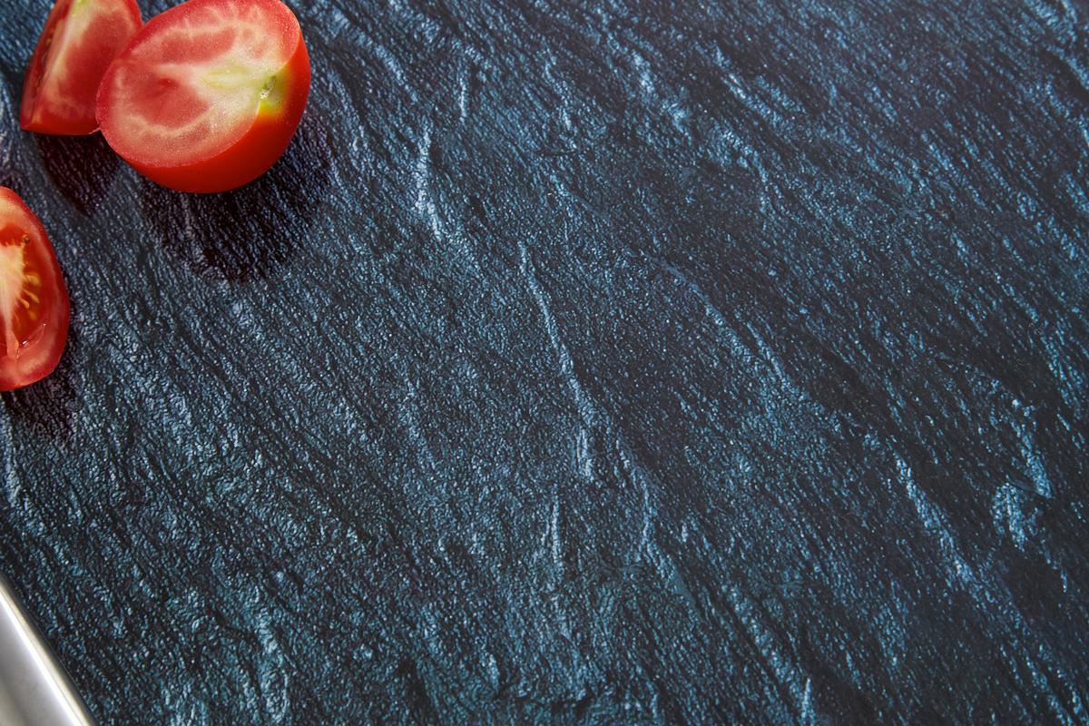 Vágódeszka 2 Darabos - szürke, Design, üveg (52/30/0,4cm) - James Wood