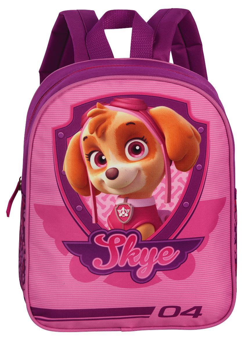 Gyerek Hátizsák Paw Patrol Skye - Ibolya, modern, Textil (23/29/10cm)