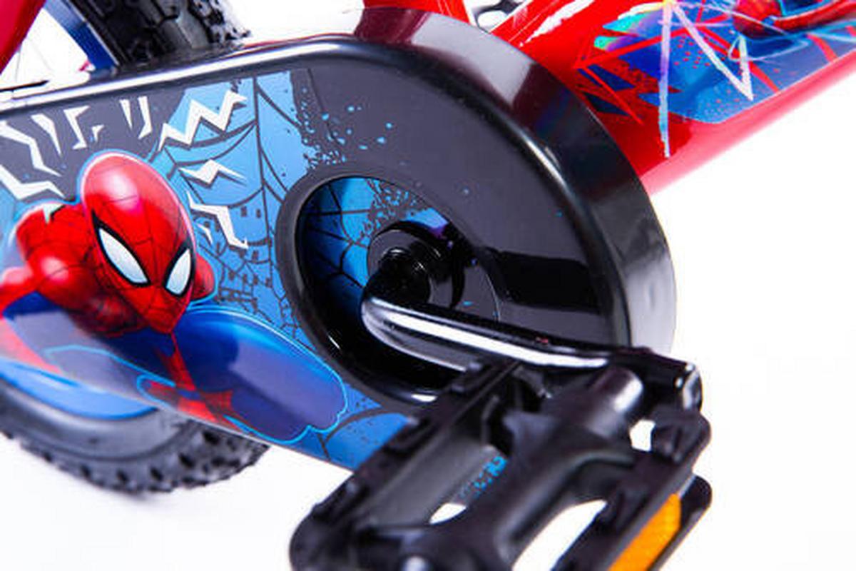 Kinderfahrrad Mit Stützrädern Huffy Spider-Man 12 - Blau, Basics, Metall (54/84,5/73,5cm)