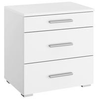 Nachtkästchen Weiß H: 52 Cm Scala - Weiß, KONVENTIONELL, Holzwerkstoff (47/52/42cm) - Rauch Möbel