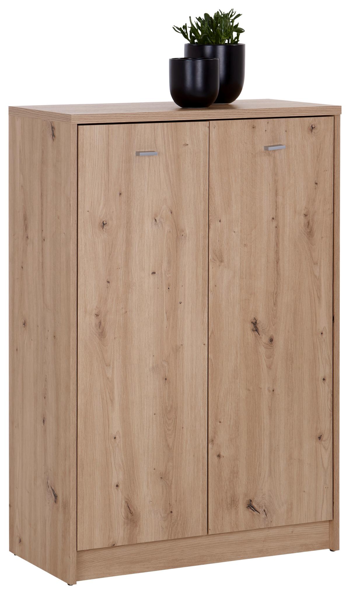 Kommode 74cm 4-You New, Eiche Artisan Dekor - Eiche Artisan, MODERN, Holzwerkstoff (74/111,4/34,6cm)