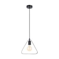HÄNGELEUCHTE 49774_BEDINGTON - Schwarz, KONVENTIONELL, Metall (25/9,5/110cm) - Eglo