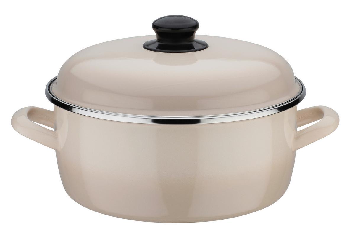 Gsw Kochtopfset Creme Shadow Creme, 4-Teilig - Creme, Basics, Metall - GSW