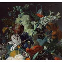 Fototapete Feona Flowers - Multicolor, Basics, Papier/Kunststoff (300/280cm)