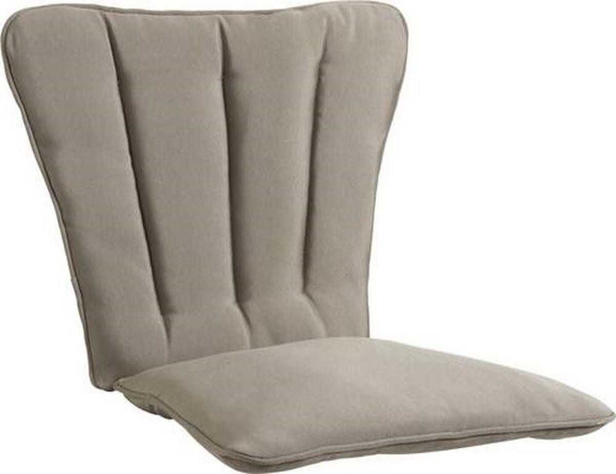 Stuhlkissen Ellen - Sandfarben, KONVENTIONELL, Textil (51/83/4cm) - Gardenson