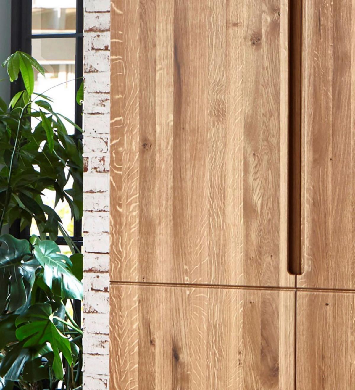 Drehtürenschrank Joja, Wildeiche B: 152 Cm - Wildeiche, MODERN, Holz (152/223/62cm) - MID.YOU