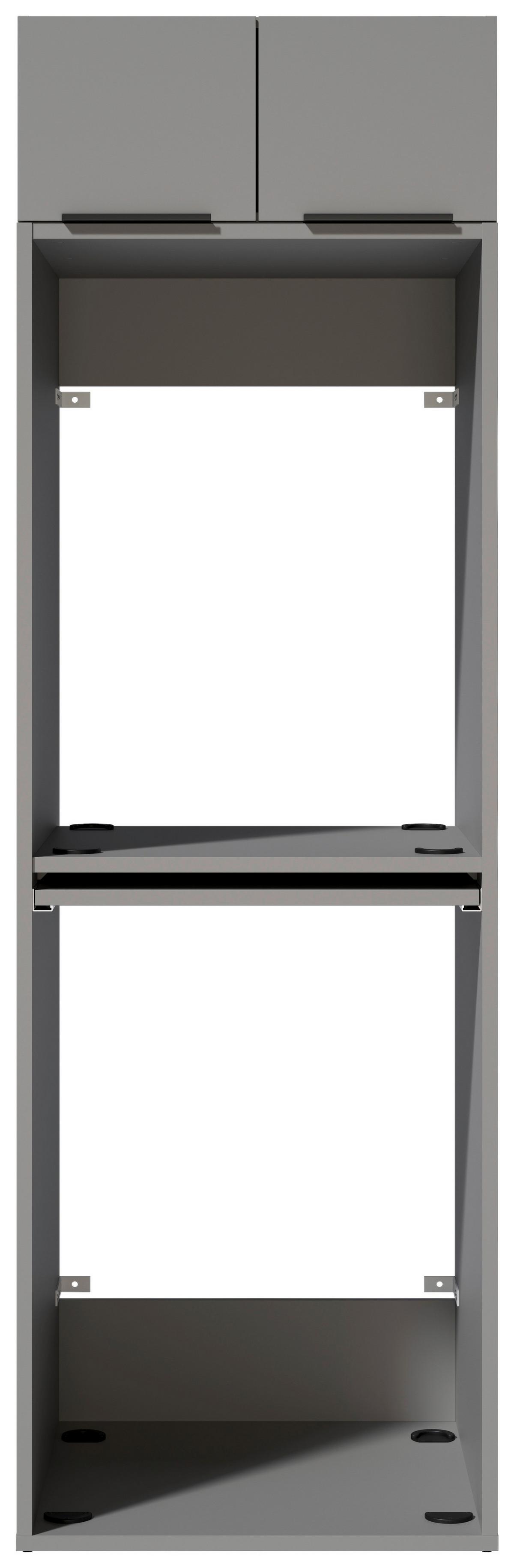 SKŘÍŇKA NAD PRAČKU TIDY HERO - šedá/černá, Basics, kov/kompozitní dřevo (70/220/68cm) - P & B