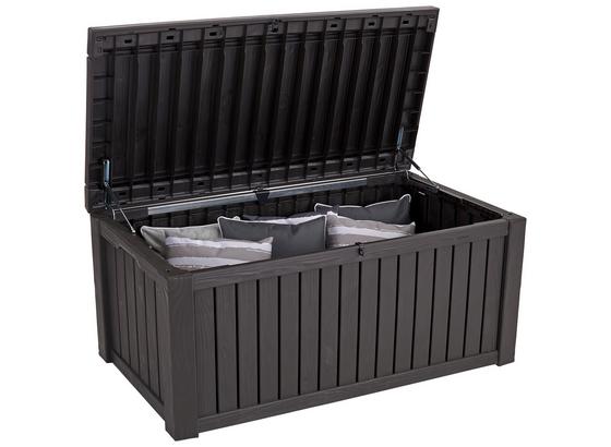 Keter Kissenbox Rockwood - Braun, MODERN, Kunststoff (155/64,5/72cm) Keter Kissenbox Rockwood - Braun, MODERN, Kunststoff (155/64,5/72cm)