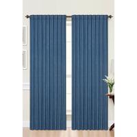 Készfüggöny Kb. 140/245cm - olajkék, Modern, textil (140/245cm) - Luca Bessoni