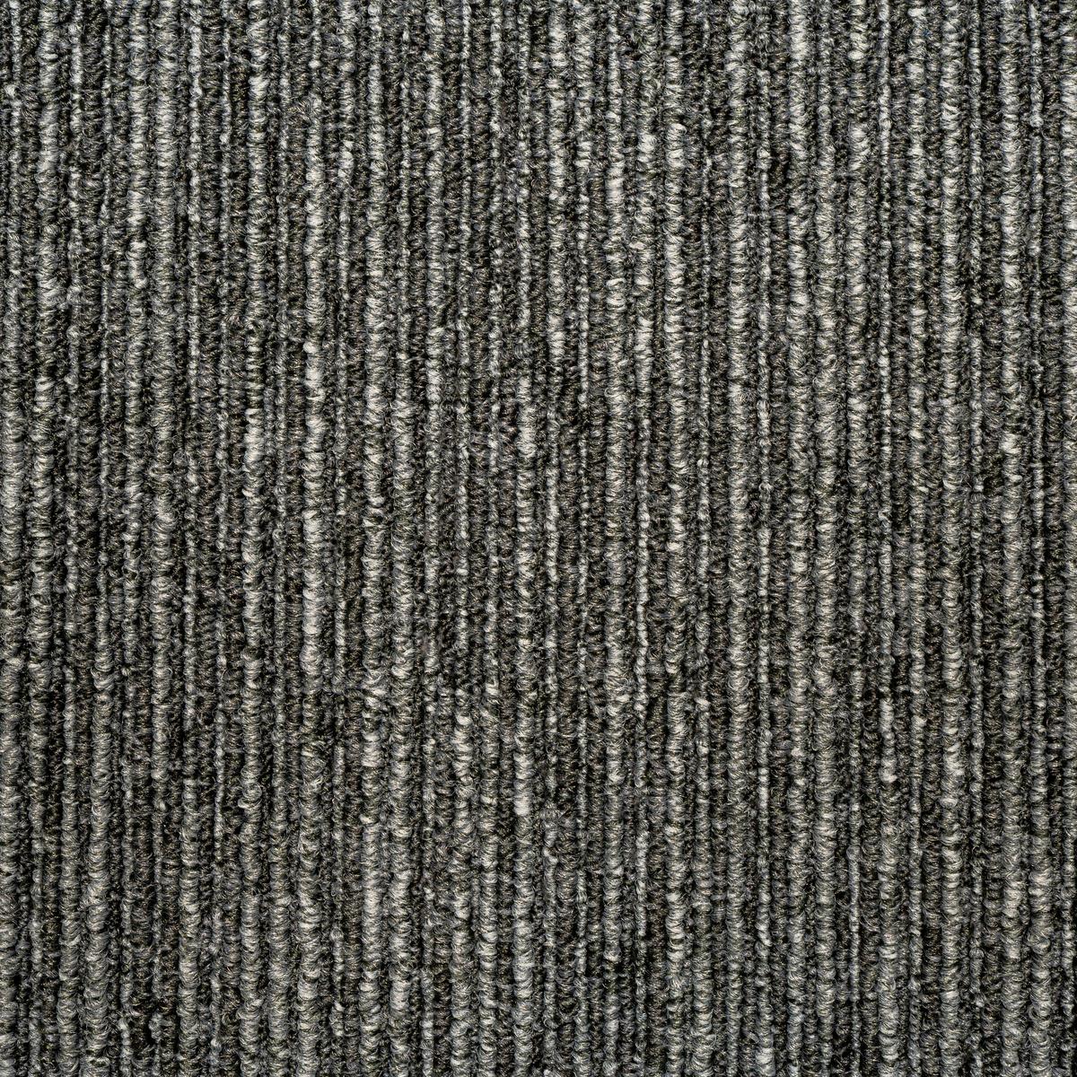 Teppichfliese Dunkelgrau Ambition 50x50 cm Florhöhe 3mm - Dunkelgrau, Basics, Textil (50/50cm)