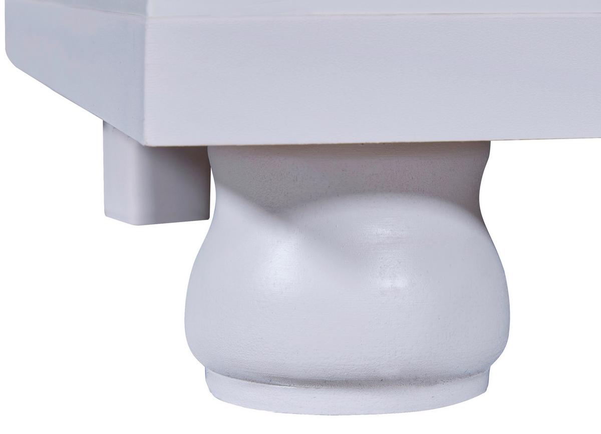 Einzelzimmer Vilmar Hedda Weiß 2-teilig - Weiß, MODERN, Holz - MID.YOU