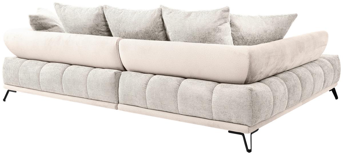 LARGO, levá, béžová, potřeba šířky dveří 90 cm - černá/béžová, Moderní, kov/textil (184/262cm)