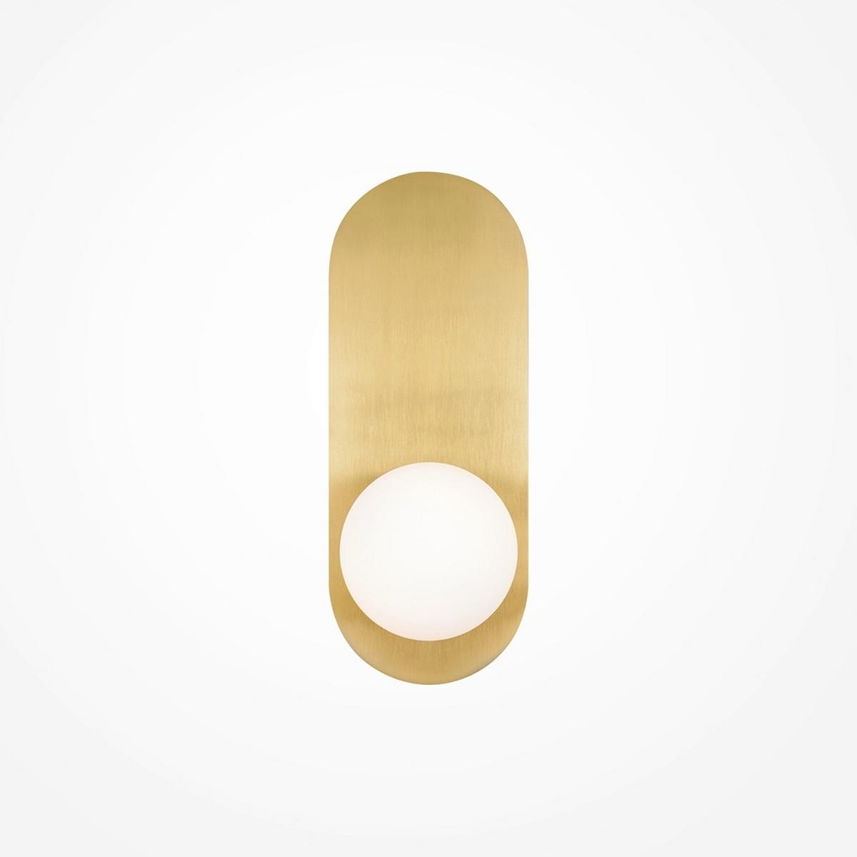 Wandleuchte Bao - Goldfarben, MODERN, Metall (13/12/31cm) - MAYTONI