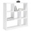Regal Basic - biela, Moderný, drevo (110/110/29,5cm) - Modern Living Regal Basic - biela, Moderný, drevo (110/110/29,5cm) - Modern Living
