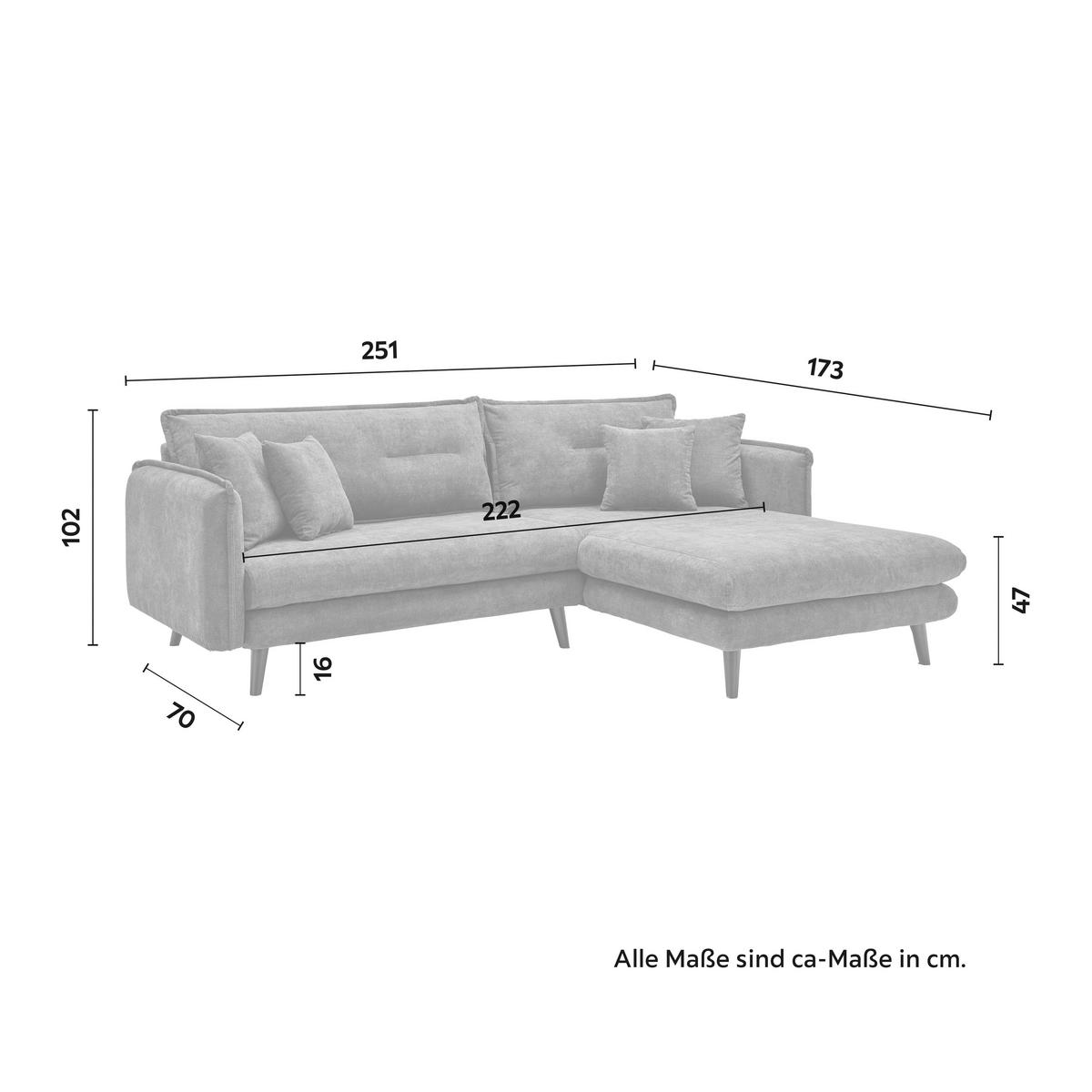 Sedací souprava DAJANA, tmavě šedá - černá/tmavě šedá, Moderní, dřevo/textil (251/102/173cm) - P & B