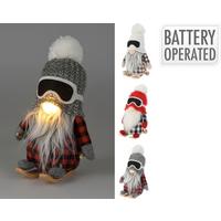 LED-WEIHNACHTSFIGUR ZWERGI - Basics (15/11/20cm)