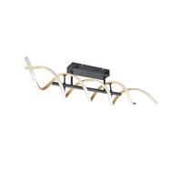 LED-Deckenleuchte 641810208 Sequence - Messingfarben/Alufarben, Design (90/14,5/20,5cm) - Trio Leuchten