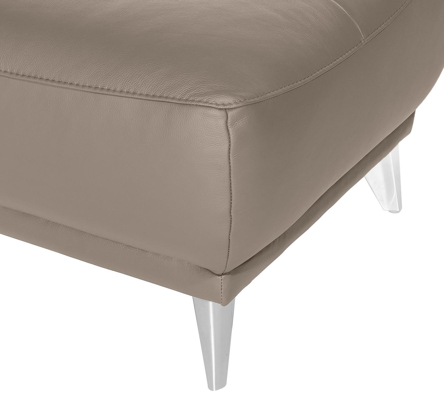 Hocker im Lederlook