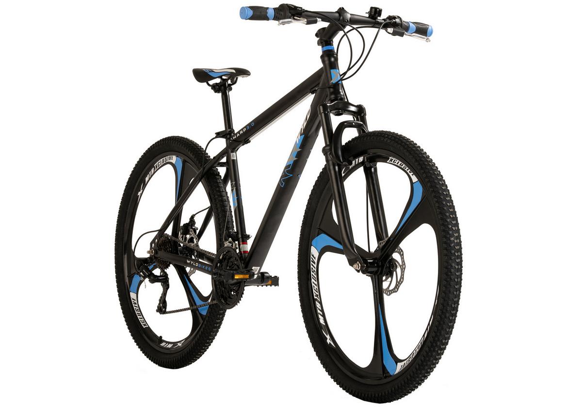 Mountainbike 412m - Schwarz, MODERN, Metall (25/140/60cm)