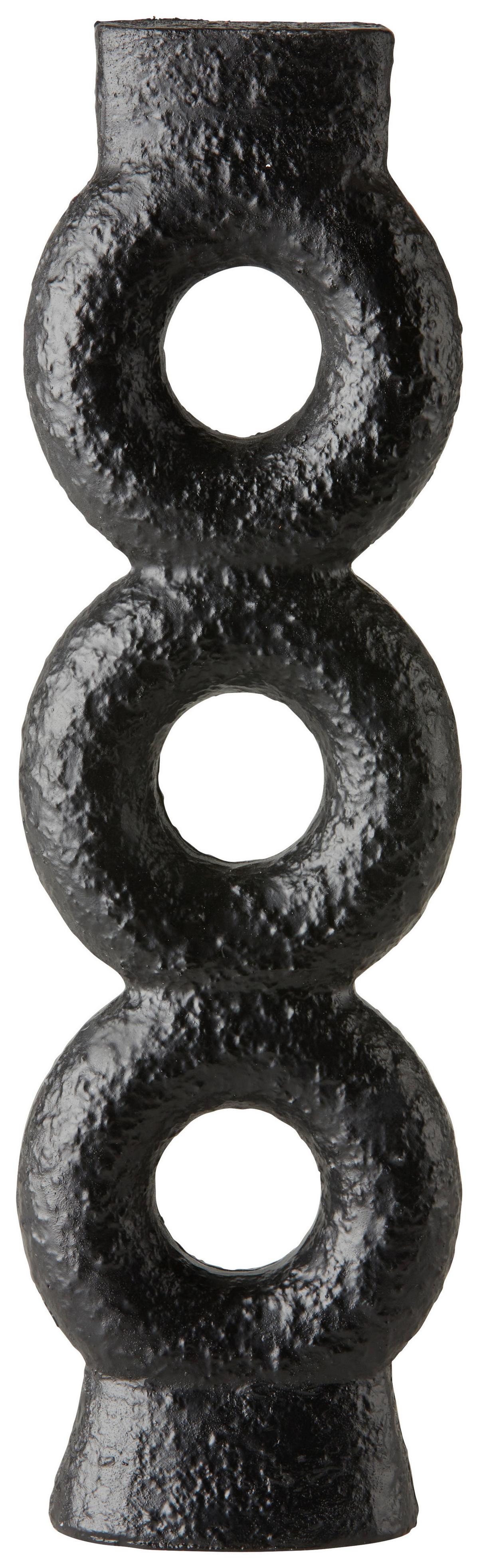 Dekorační předmět Binge, V: 35cm - černá, plast (10/35/3cm) - Modern Living