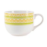 Hrnek Maja, 500ml - zelená/žlutá, Lifestyle, keramika (11/8,5cm) - Mömax