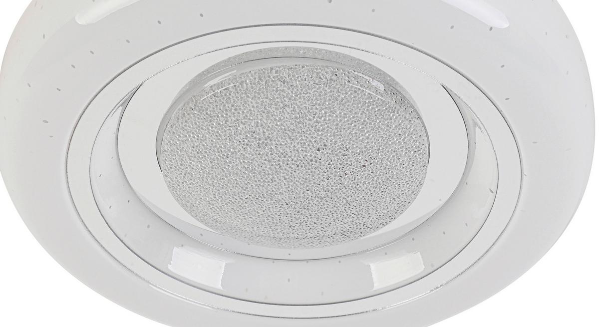 STROPNÍ LED SVÍTIDLO ALI - bílá/barvy chromu, Moderní, kov/plast (26/5,5cm) - Mömax
