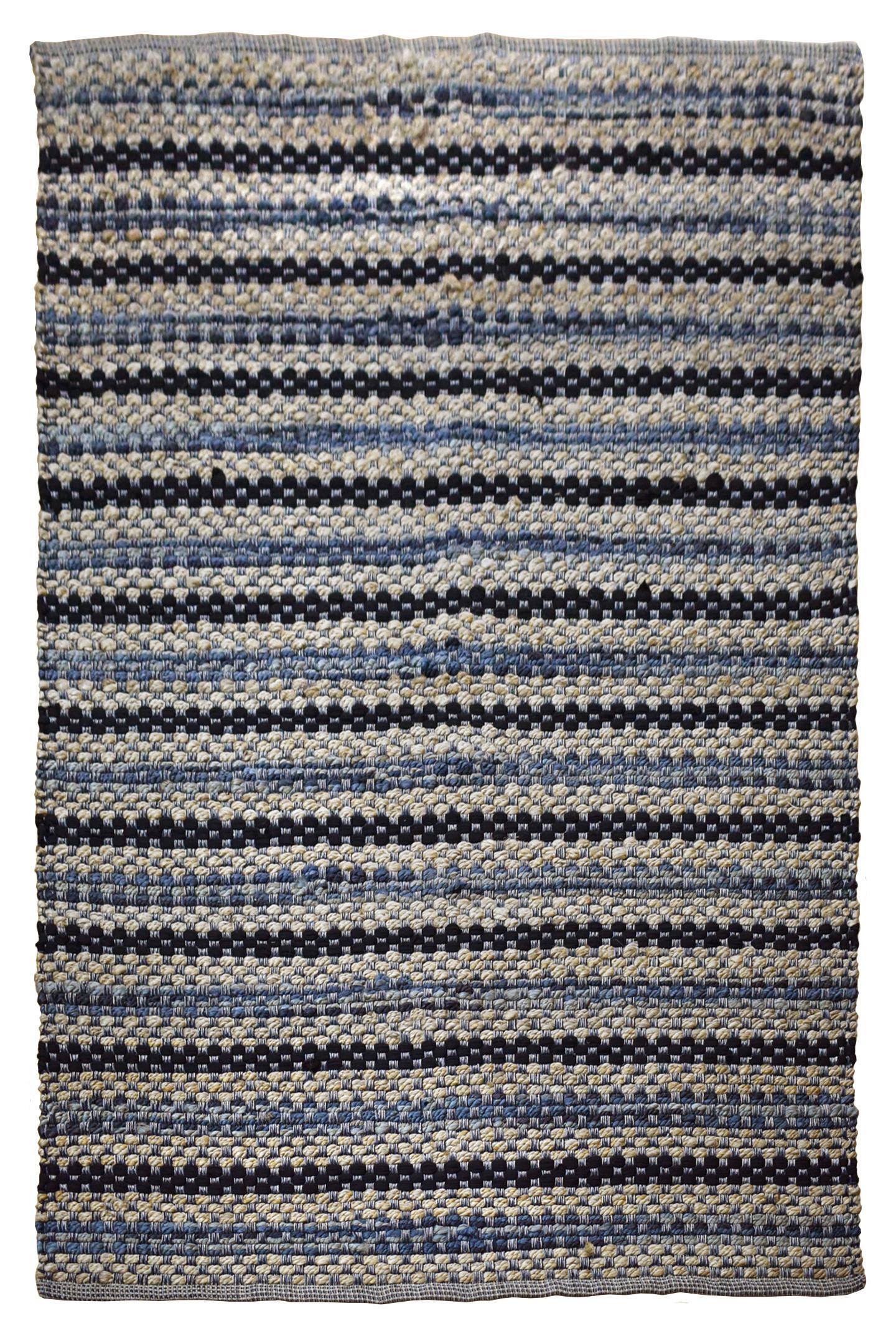 Juteteppich Grau/Mutlicolor Sienna 160x230 cm - Multicolor/Grau, Basics, Textil (160/230cm) - Kayoom