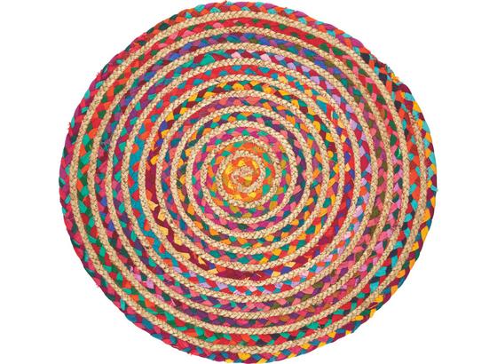 Vorleger Dillon Ø 60 cm - Multicolor, KONVENTIONELL, Textil (60cm) - Ombra Vorleger Dillon Ø 60 cm - Multicolor, KONVENTIONELL, Textil (60cm) - Ombra