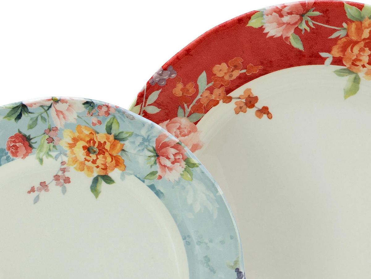 Kombiservice Steinzeug 4 Personen Geschirr Set - Multicolor, Keramik (44/27/40cm) - Creatable