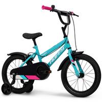 Kinderfahrrad So Sweet Hellblau, 16 Zoll - Hellblau, Basics, Metall (56,8/83/110cm)