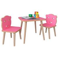 Kindersitzgruppe Lilula Rosa Lilula - Pink/Rosa, MODERN, Holzwerkstoff - MID.YOU