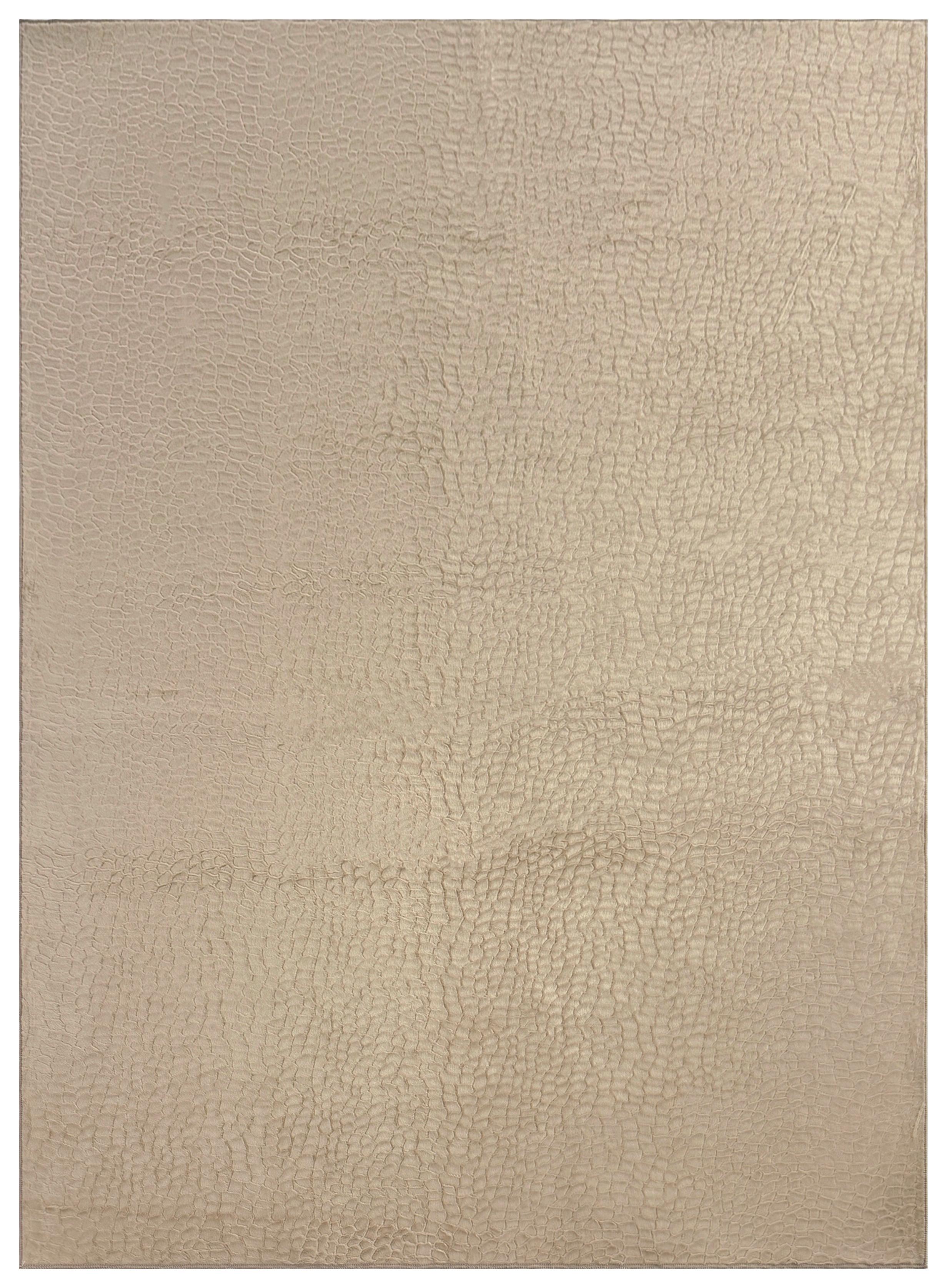 FELLTEPPICH GRAYSON - Sandfarben, Textil (120/160cm) - Luca Bessoni