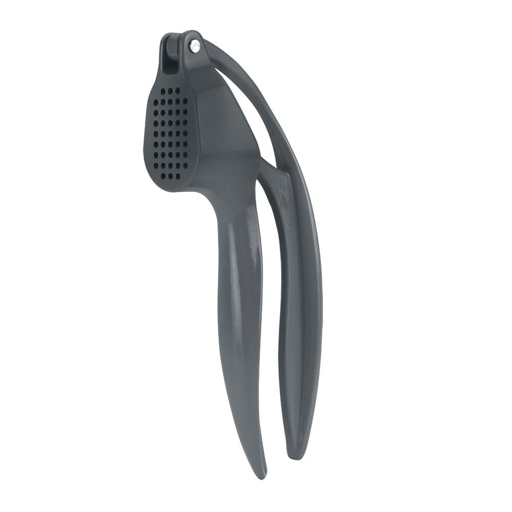 Knoblauchpresse Grau Länge Ca. 15,7 Cm - Grau, Basics, Metall (15,7cm) - Metaltex