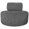 Relaxsessel Moss Dunkelgrau B: 88 Cm - Dunkelgrau/Schwarz, Basics, Textil (88/70/88cm) - Livetastic