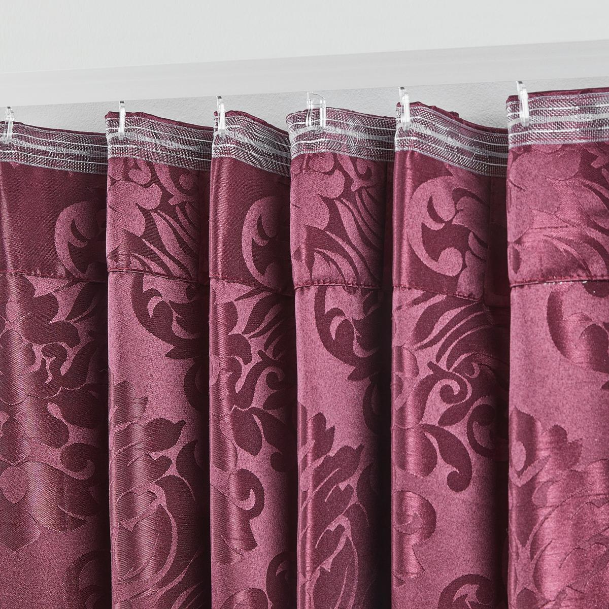 Hotový závěs Charles, 140x245cm, bordová - bordeaux, Lifestyle, textil (140/245cm) - Modern Living
