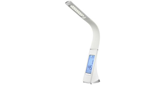 LED-Schreibtischlampe Uschi dimmbar Weiß, LED-Anzeige - Weiß, MODERN, Kunststoff (50cm) - Luca Bessoni