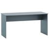 Schreibtisch Serie 500 Blau B: 150 Cm - Blau/Eichefarben, MODERN, Holzwerkstoff (65/150/73,6cm) - MID.YOU