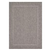 Flachwebteppich Relax - Grau, Basics, Textil (60/100cm) - Novel