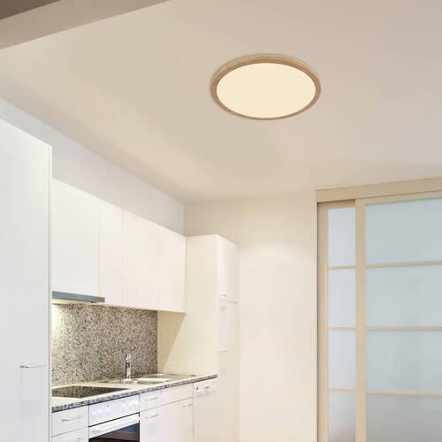 Led Mennyezeti Lámpa 41562-24ww - opál/fehér, Natur, műanyag (42/2,5cm) - Globo