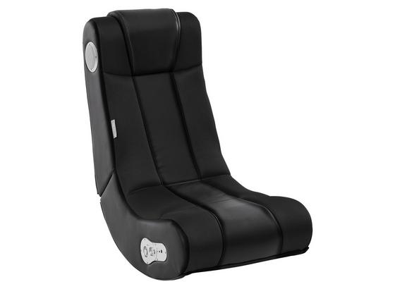 Gamingstuhl Ingamer B: 57 cm - Schwarz, Design, Textil (57/101/79,5cm) - Carryhome Gamingstuhl Ingamer B: 57 cm - Schwarz, Design, Textil (57/101/79,5cm) - Carryhome
