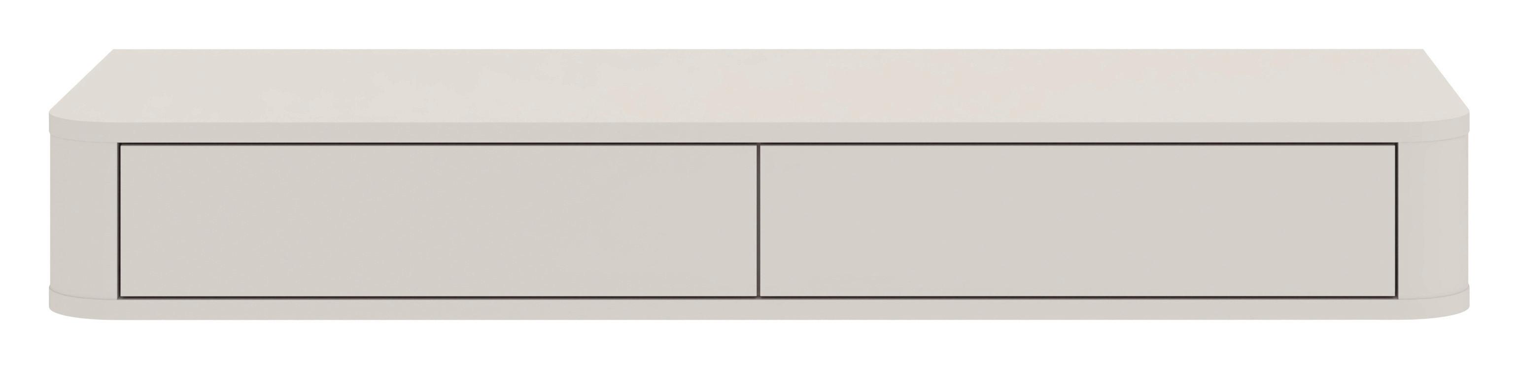 SCHMINKTISCH Mocha Kaschmir B: 115,2cm - Kaschmir, Design, Holzwerkstoff (115,2/15,8/40cm) - MID.YOU