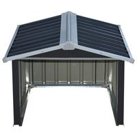 Kleingarage Robus - Anthrazit, MODERN, Metall (86/100/63,5cm) - Homezone