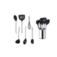 SADA KUCHYNSKÉHO NÁRADIA EW-KS-7030 - čierna/strieborná, Basics, plast (13cm) - Echtwerk