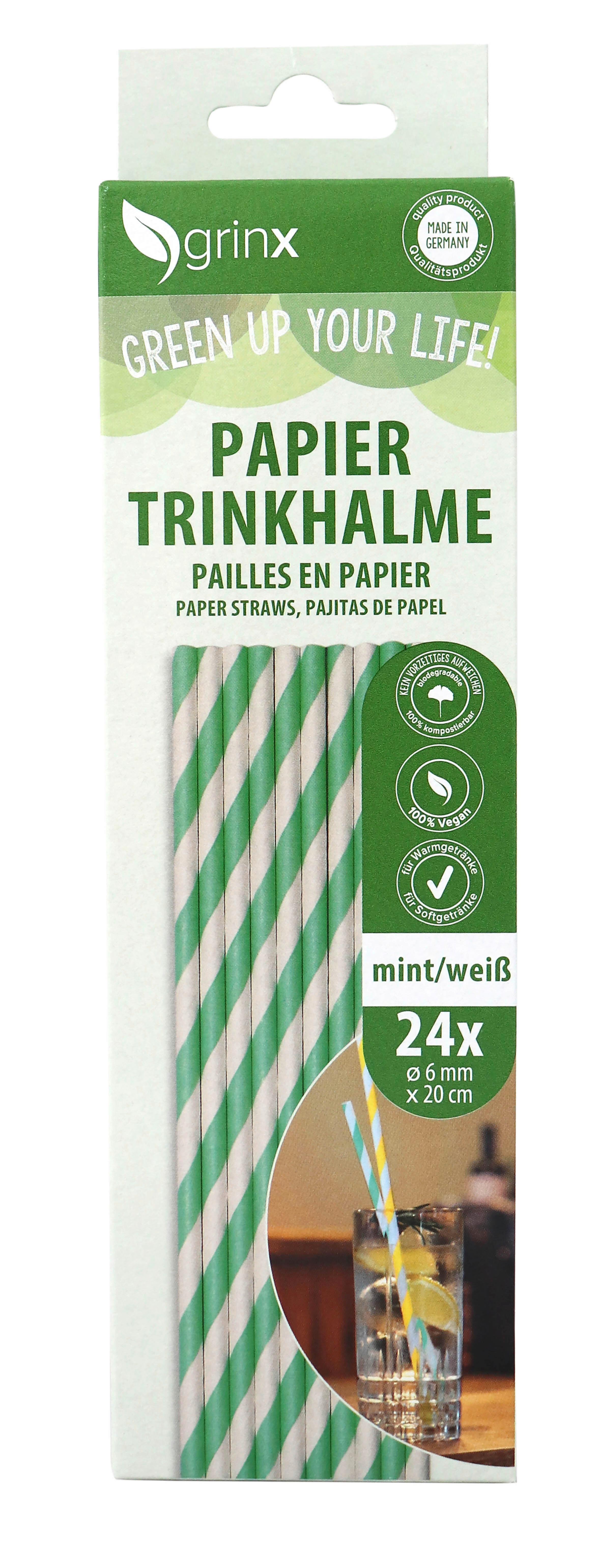 Trinkhalm Elias - Multicolor, Basics, Papier (0.6/20cm)