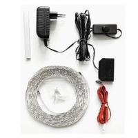 SADA SVĚTELNÝCH LIŠT ALAMEDA -EXKLUSIV- - Moderní, kov/plast (165/1/1cm) - Mömax