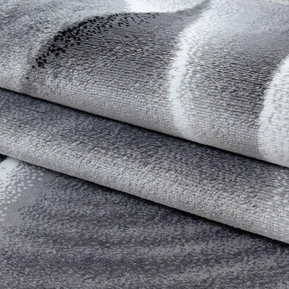 Flachwebteppich Parma - Schwarz, Design, Textil (280/370cm) - Novel