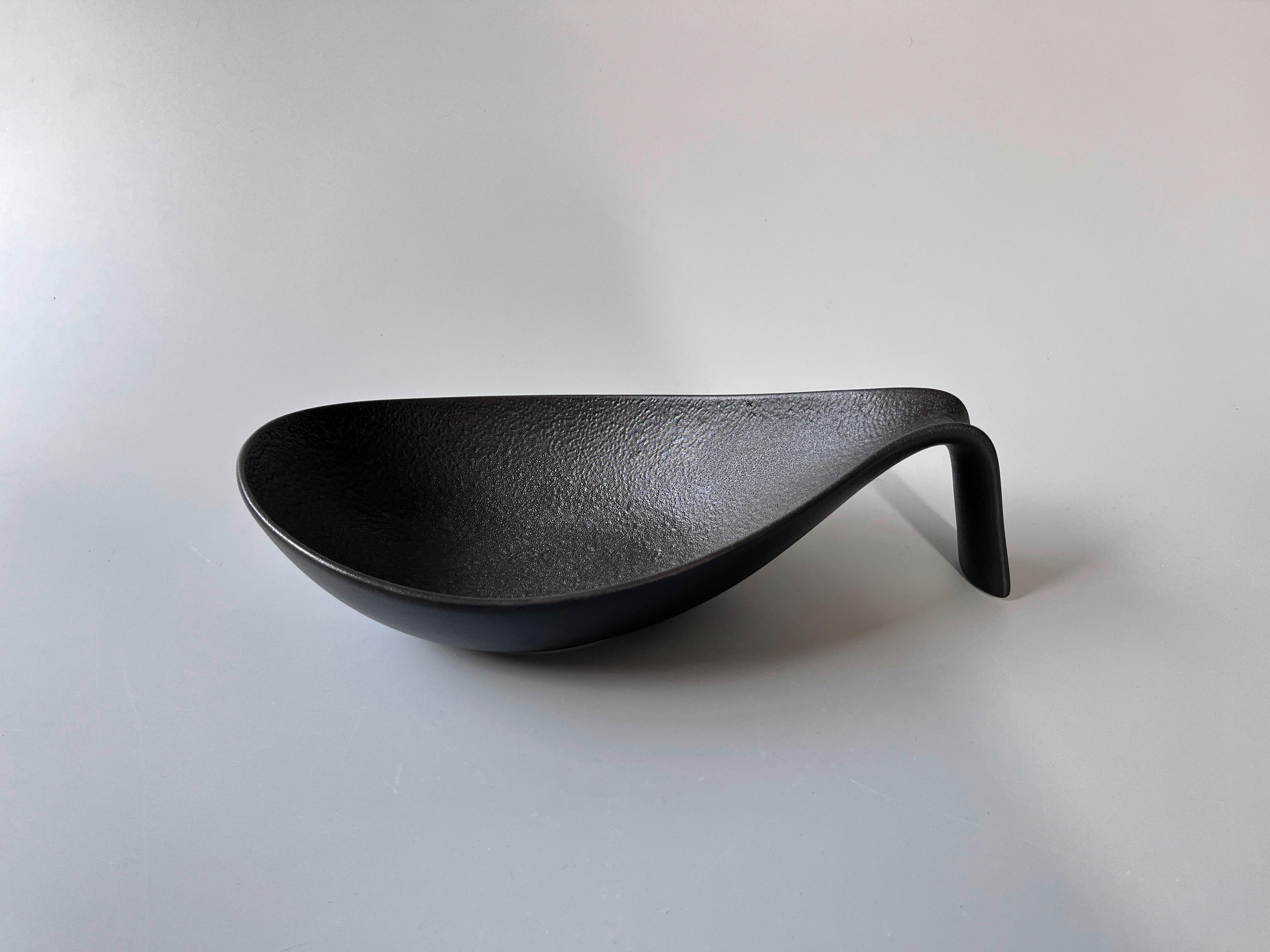 Tál Vivien - fekete, Basics, kerámia (33,3/18,2/8,8cm) - James Wood