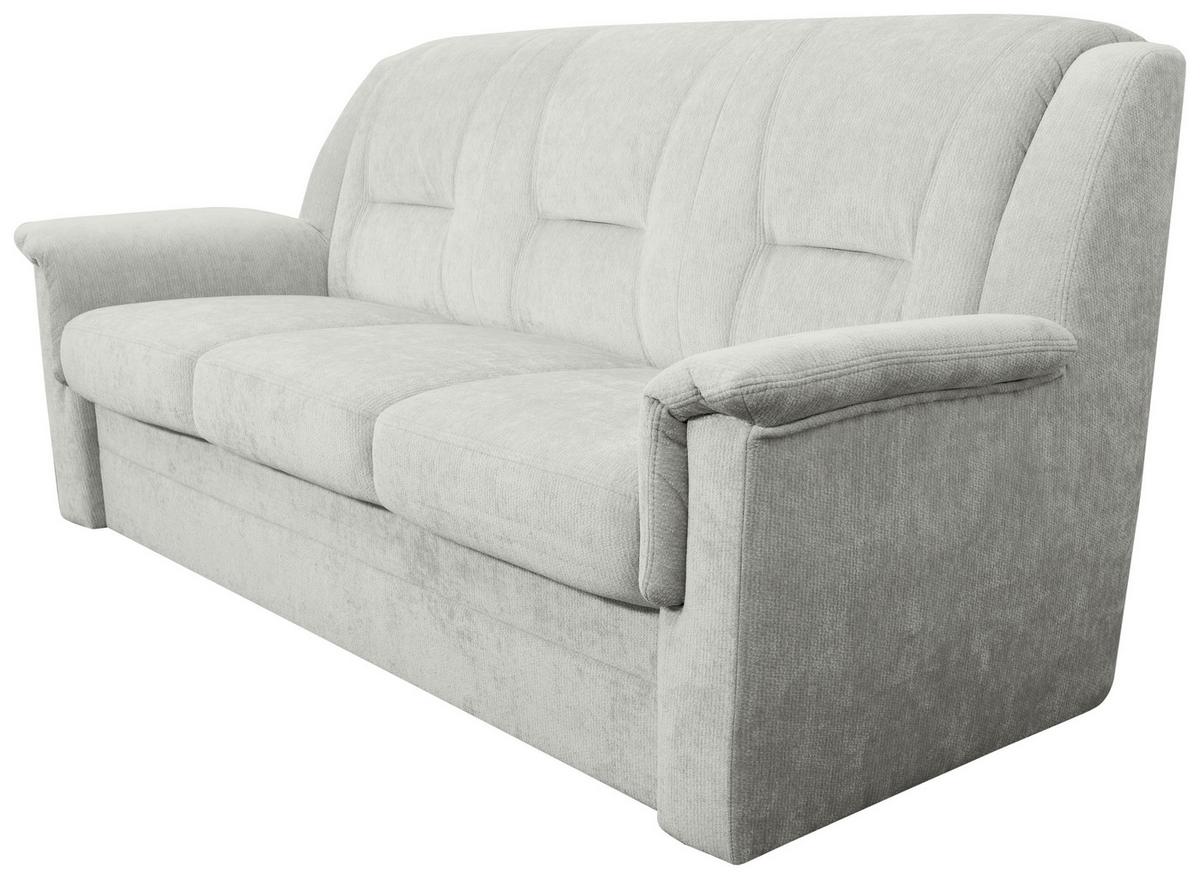 3-SITZER-SOFA Rafael, Hellgrau B: 209 cm - Beige/Hellgrau, Trend, Textil (209/95/95cm)