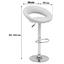 Barhocker Scott - Braun, MODERN, Holz/Kunststoff (56/82-103/50cm) Barhocker Scott - Braun, MODERN, Holz/Kunststoff (56/82-103/50cm)