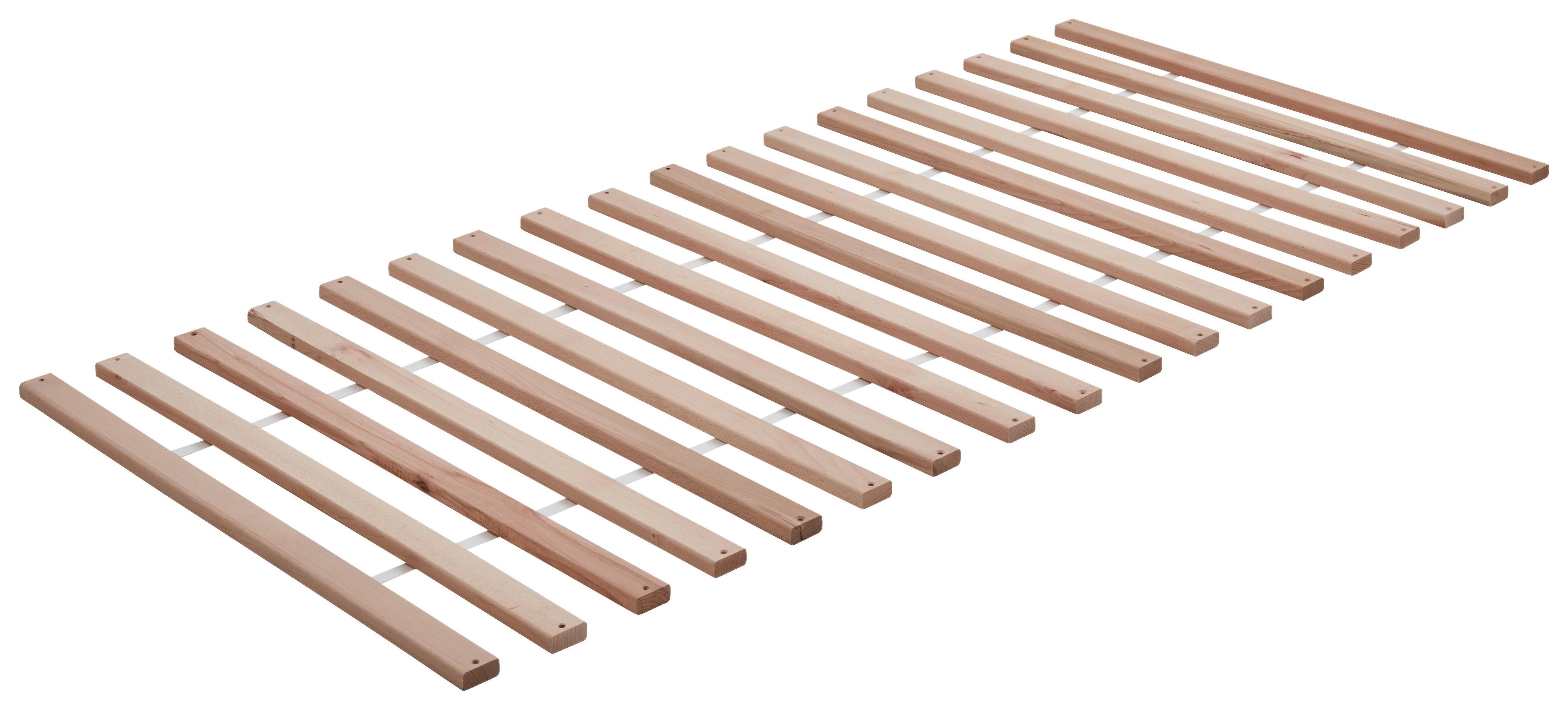 Rolós Ágyrács Lupo 2 90/200 Cm *top Ár* - bükkszínű, Konventionell, fa (90/200cm) - Best Price